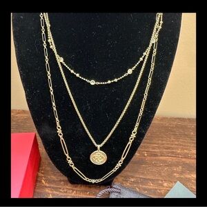 Kendra Scott Gold Multi-Layer Necklace